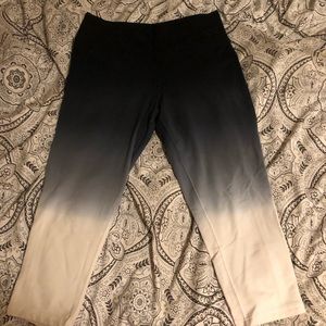 Nike ombré yoga tights (size small)